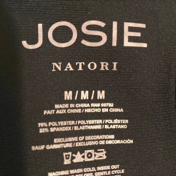 Josie Natori Solstice Open Back Dress with Pockets - Picture 4 of 4